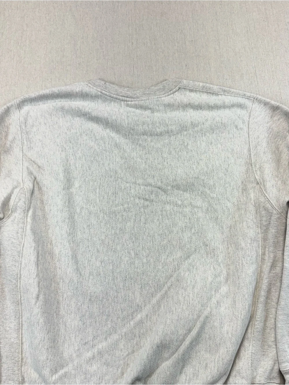 Champion Moma Museum Reverse Weave Crewneck Sweatshirt Size M Gray